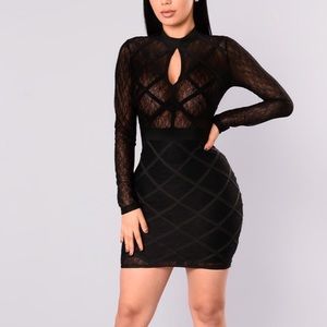 Fashion Nova Karinna Bandage Dress